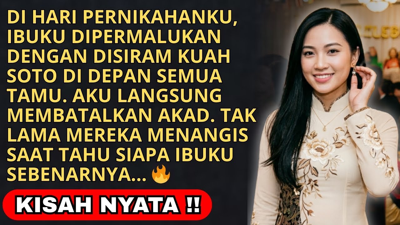 MERTUA S!RAM S0T0 KE KEBAYA IBU, AKAD LANGSUNG KUBATALKAN! MERTUA SYOK SAAT TAHU SIAPA IBUKU?