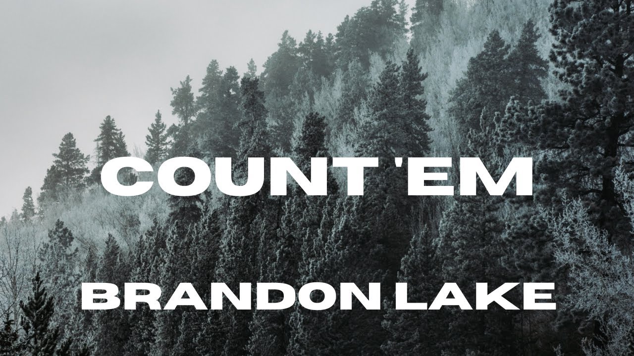 Count 'Em - Brandon Lake - Lyric Video