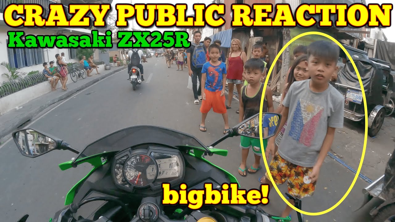 Sh*t si idol! || Wasakan ng eardrum sa Eskinita - Public Reaction ZX25r