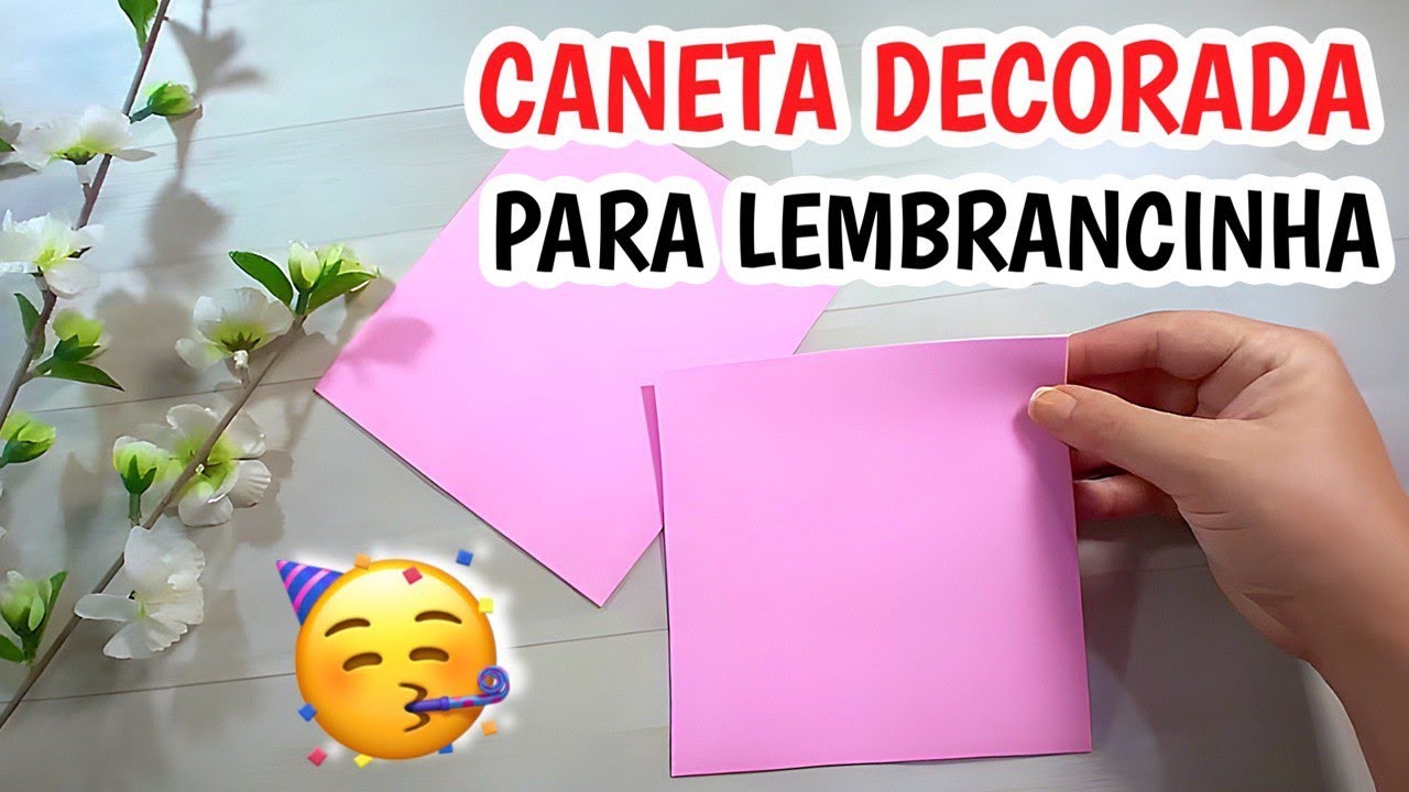 COMO FAZER CANETA DECORADA EM .E.V.A PARA LEMBRANCINHAS | SHOW DE ARTESANATO