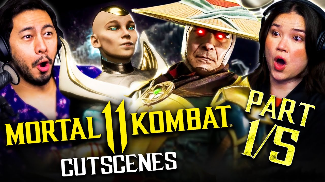 MORTAL KOMBAT 11 Ultimate Full Cutscenes ( Part 1 ) REACTION! | MK11
