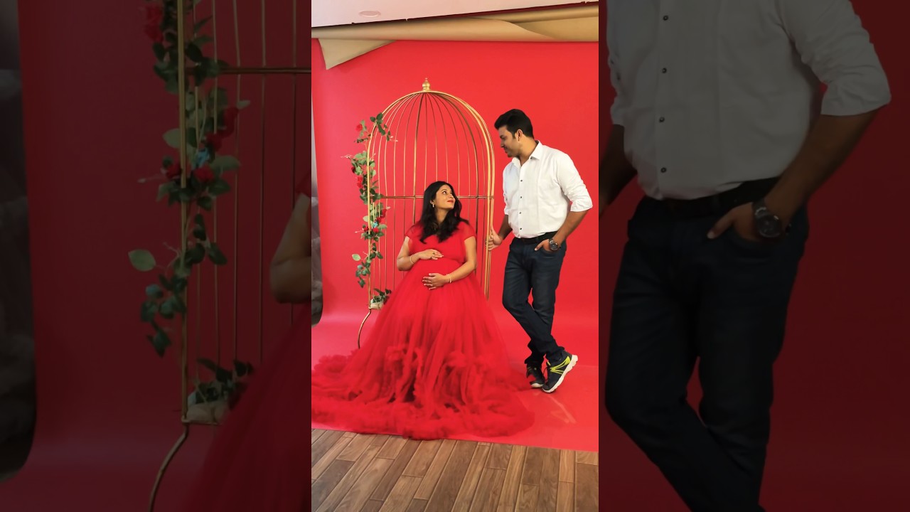 Best pregnancy shoot at Hyderabad studio #maternity #photography #bts