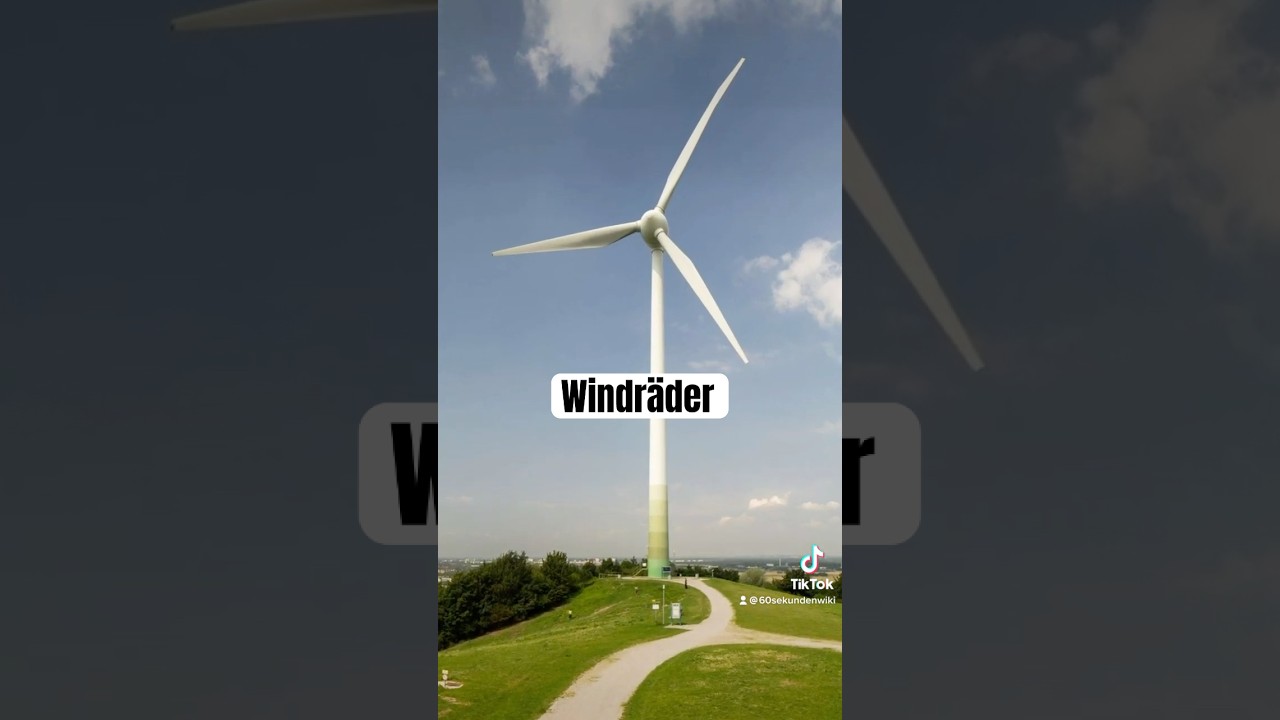 Windr&auml;der #windmill #energy