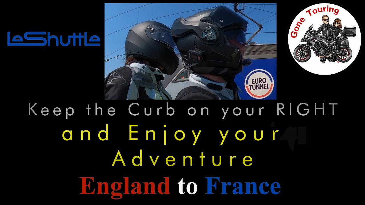 🚄Easiest way to cross the channel on a Motorcycle 🏍 - FOLKESTONE to Calais 2024