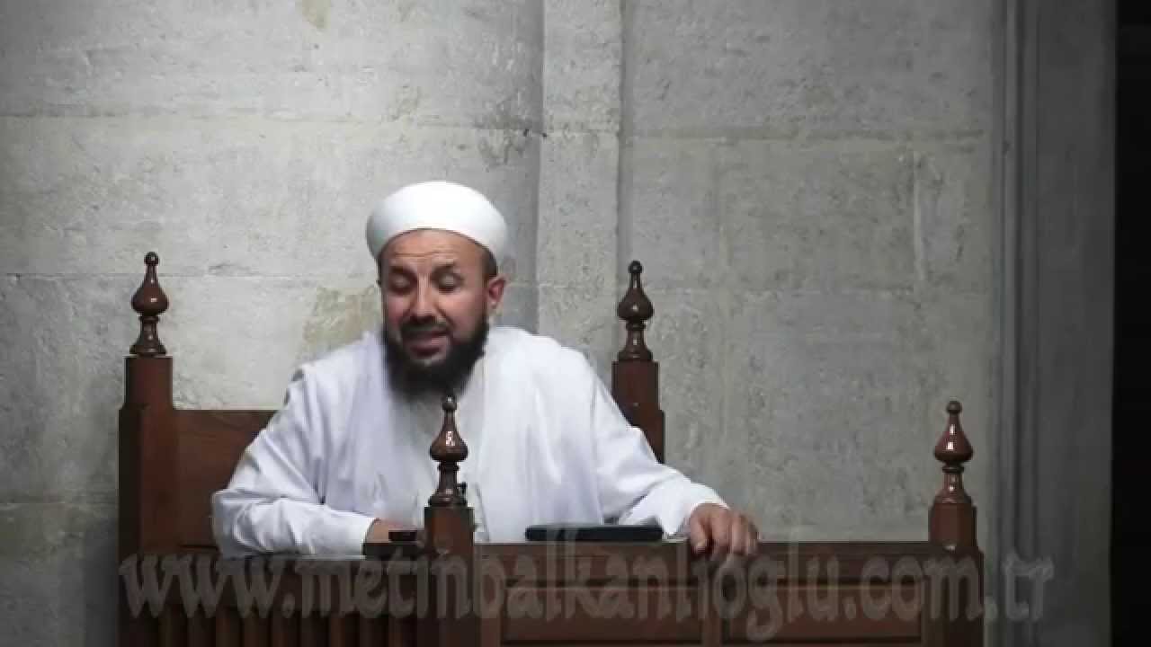 metin balkanlıoğlu hoca efendi 28 10 2014 nişanca camii sohbeti