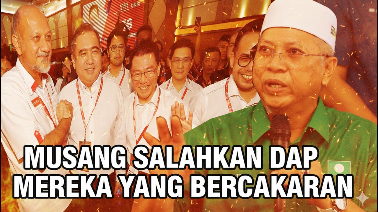 PANAS! MUSANG LEBAI PAS SALAHKAN DAP! MEREKA YANG BERCAKARAN!