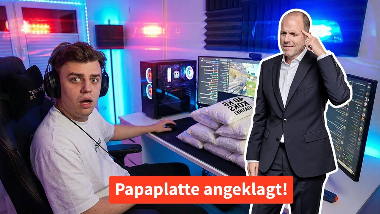 Strafermittlung gegen Papaplatte - es geht um Waffen und Drogen! | Anwalt Christian Solmecke