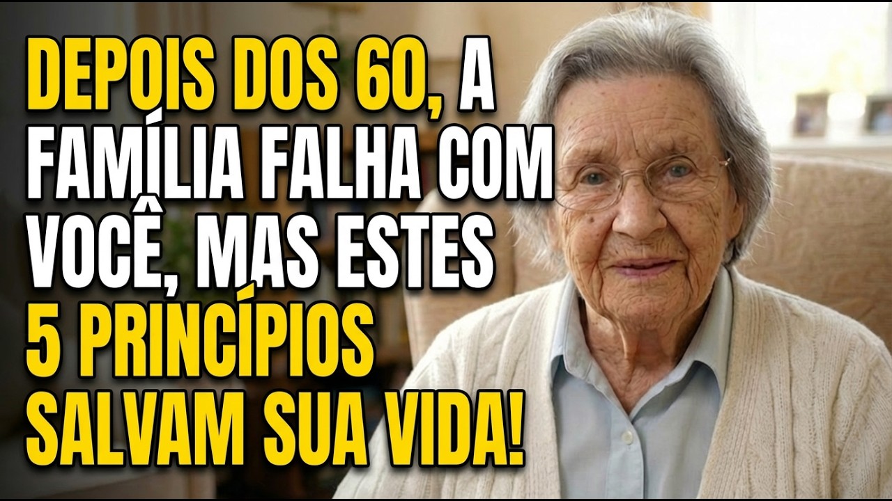 Depois Dos 60, Sua Família Falhará Com Você, Mas Estes 5 Princípios Podem Salvar Sua Vida.