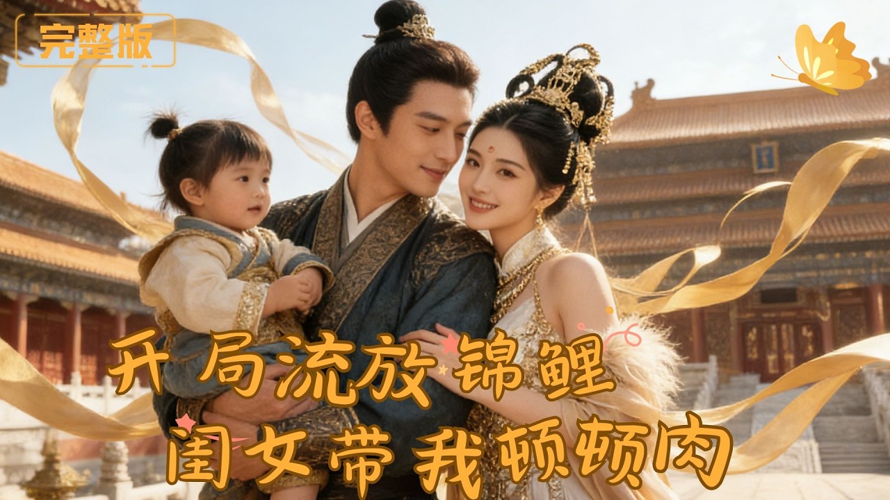[Multi Sub]《开局流放，锦鲤闺女带我顿顿吃肉》苏清然意外穿越，开局就被构陷流放，靠锦鲤体质，丰衣足食，偶遇到宠妻宠女的极致闲散王爷！！#现代 #完整版 #最火短剧推荐 #短剧全集