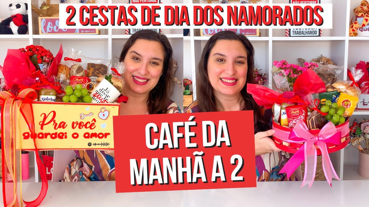 Cesta de Dia dos Namorados: Café da manhã a dois