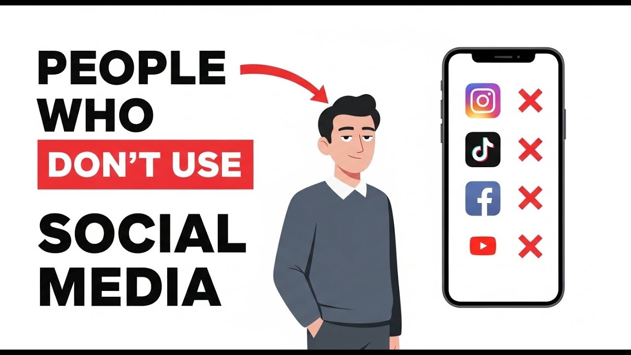 Psychology of People Who Don't Use Social Media