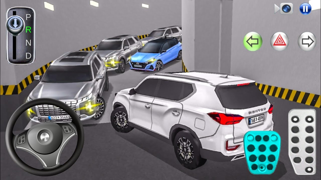 New Rexton SUV car Stuck in Parking Garage - Car Game - 3D Driving Class 2026