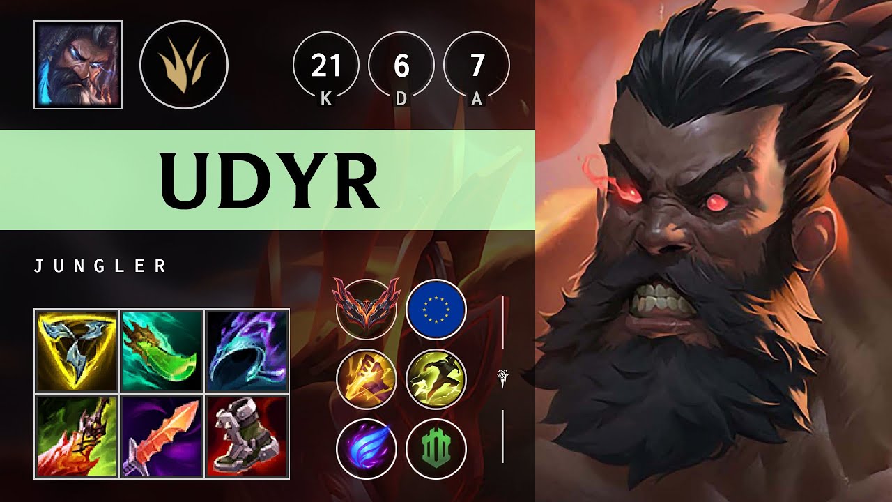 Udyr Jungle vs Viego - EUW Grandmaster Patch 25.11