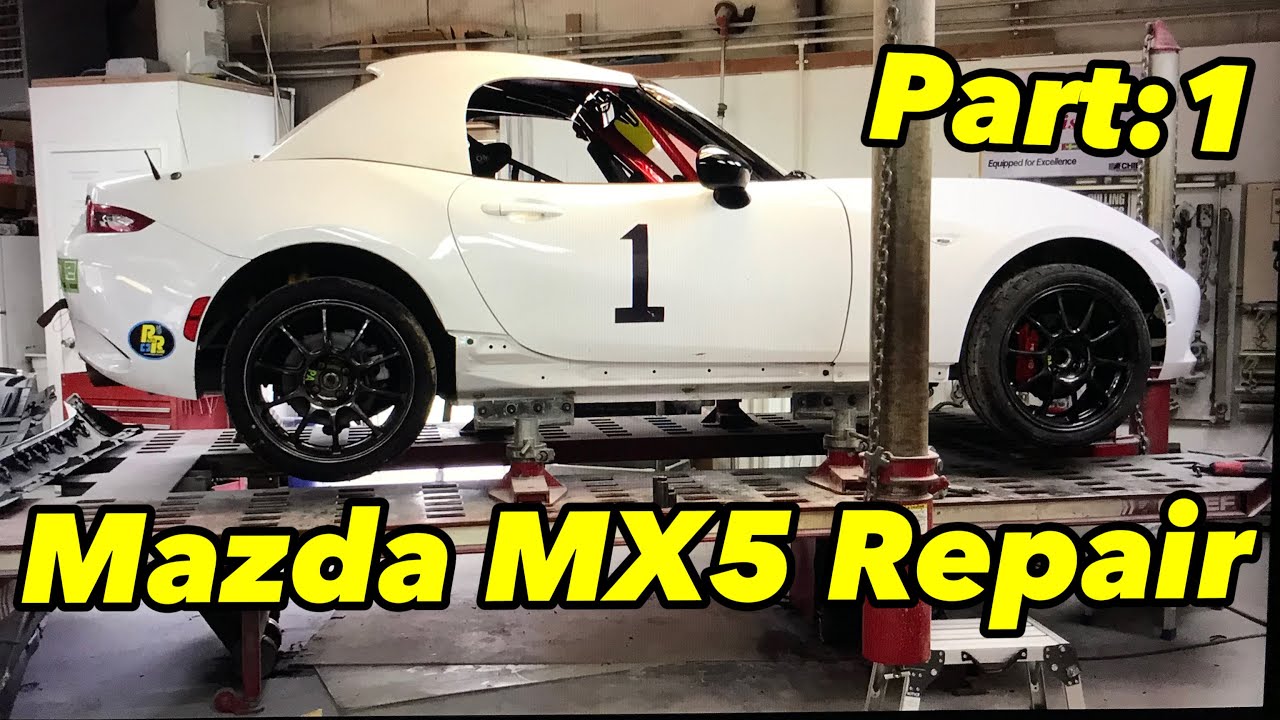 Совет по ремонту и снятию крышки порога Mazda Global MX5 Cup (Часть 1) #Mazda #Miata #MX5