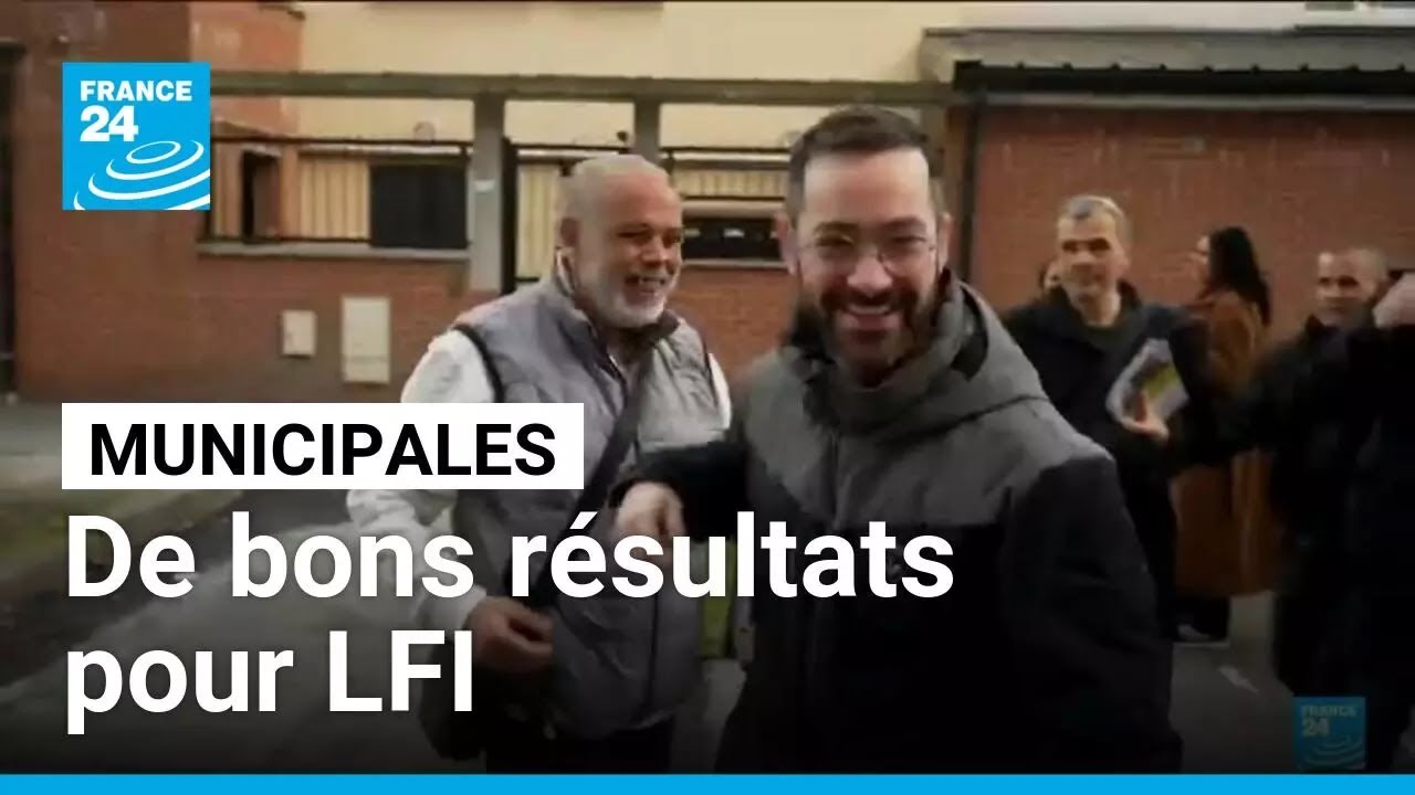 Municipales en France : la percée de La France insoumise • FRANCE 24