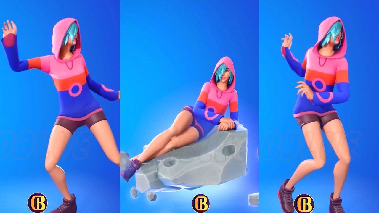 New IRIS Performs All Emotes & Dances in Fortnite