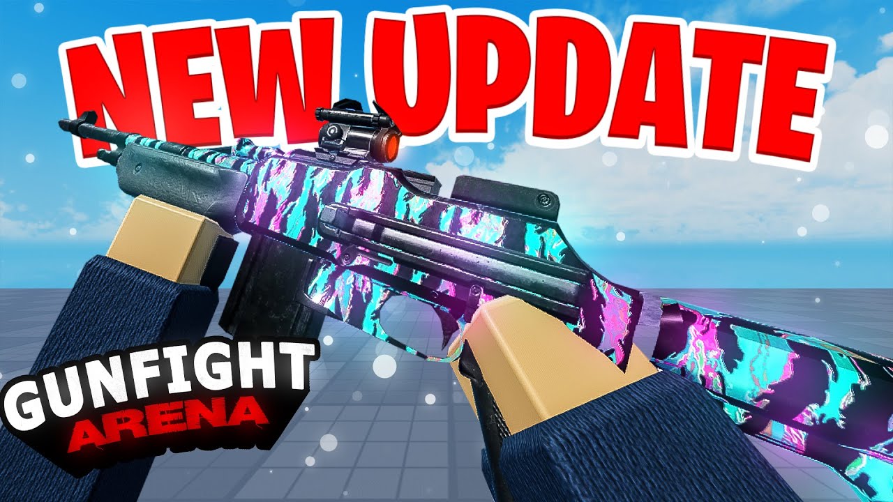 Новое престижное оружие HCAR в Gunfight Arena ROBLOX