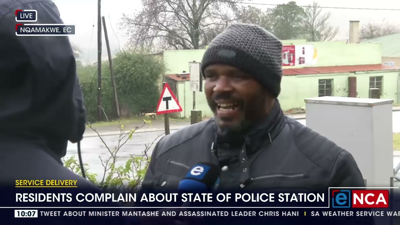 Service Delivery | Residents complain about state of police station