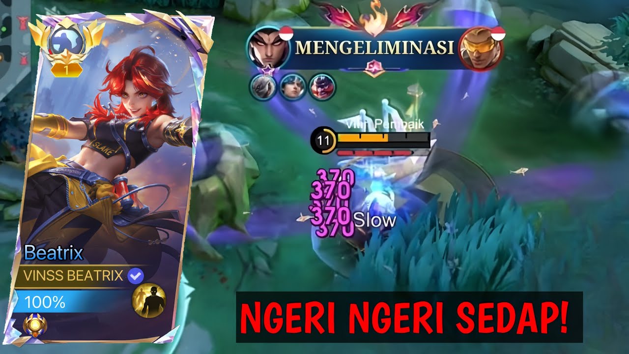 Salah posisi? Langsung mati ini musuh stun semua! Hardgame! 