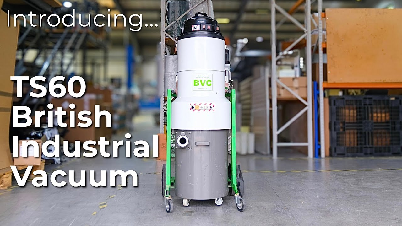 Introducing the TS60 – Powerful & Manoeuvrable British-Made Industrial Vacuum 🇬🇧
