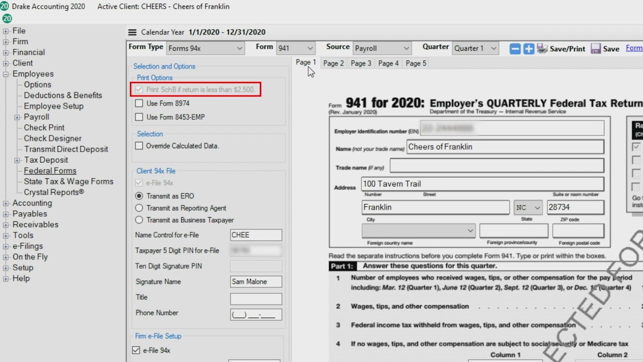 e-Filing 94x Returns