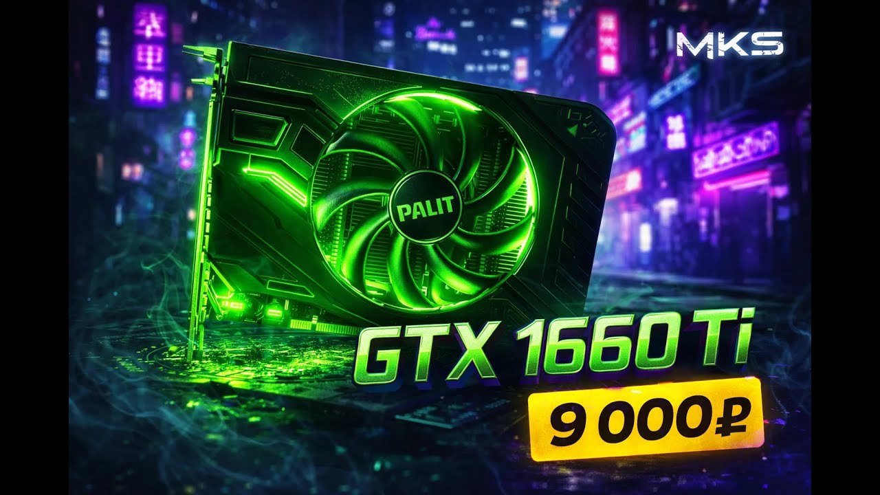 GTX 1660ti за 9к Стоит ли брать в 2026?