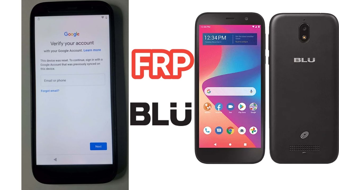 BLU FRP Bypass Google Account NO PC BLU B131DL