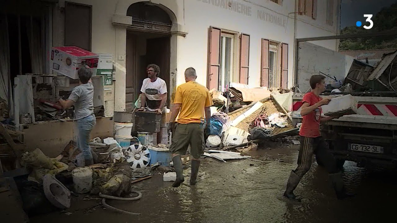 Gard : un an apr&egrave;s les inondations dans les C&eacute;vennes autour de valleraugue