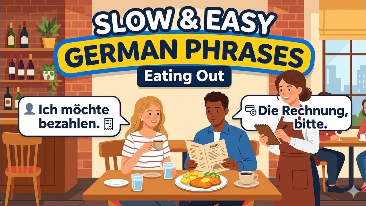 Learn German Fast with These Slow & Simple Phrases 🇩🇪