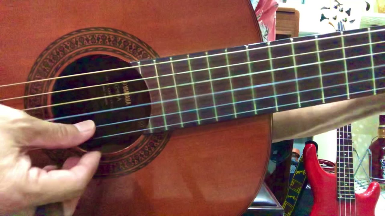 Hướng dẫn intro Hotel California guitar th&ugrave;ng - Toanbass
