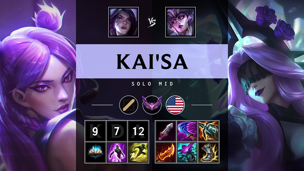 Kai'Sa Mid vs Syndra - NA Master Patch 25.17