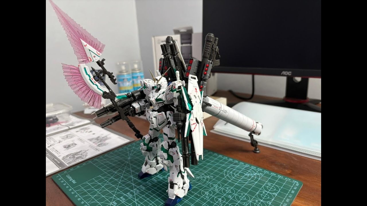 RG FULL ARMOR UNICORN GUNDAM | ASMR BUILD