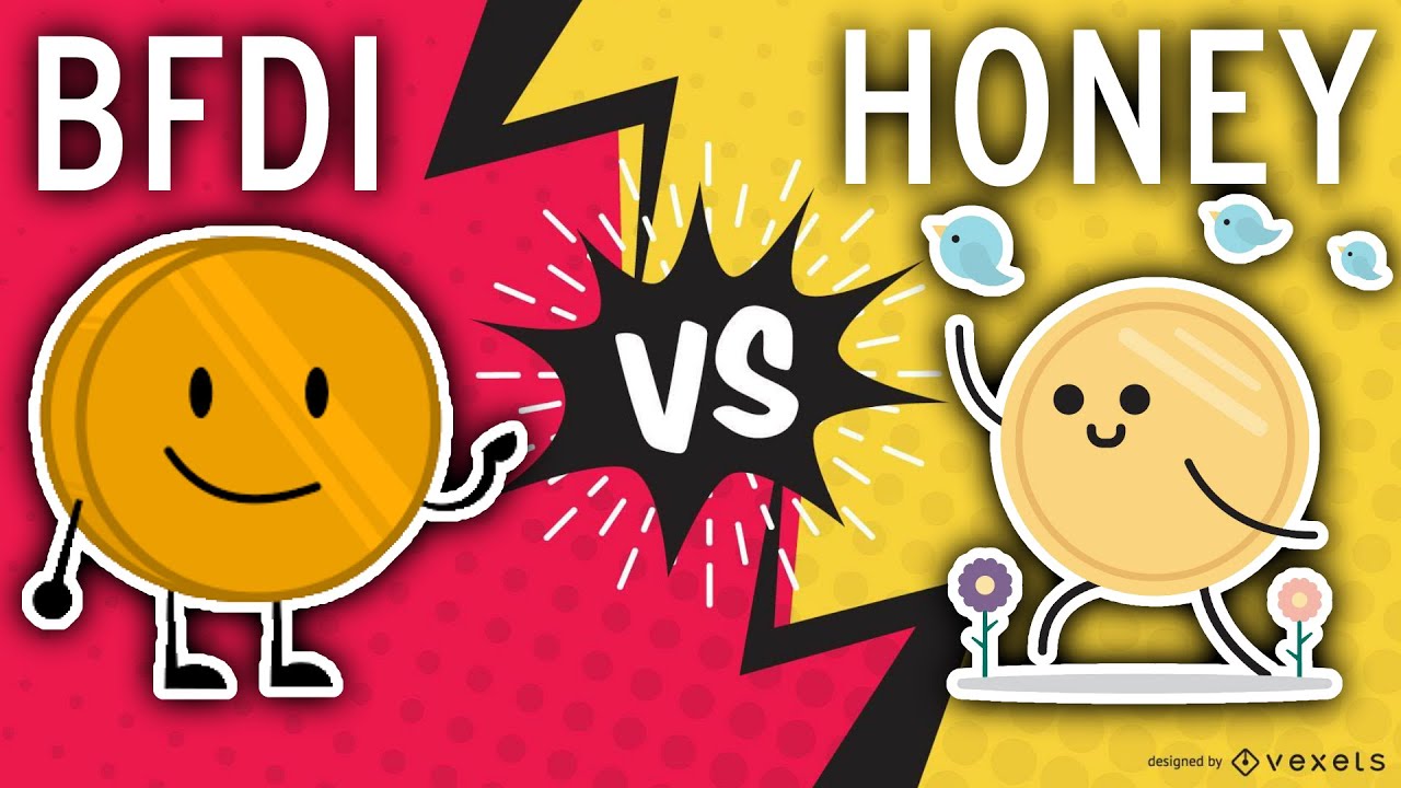 BFDI COINY против HONEY COINY