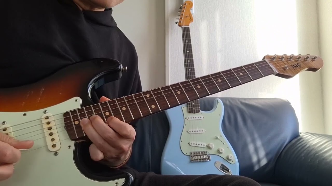 Matt Schofield - Don't Know What l'd Do guitar solo cover 