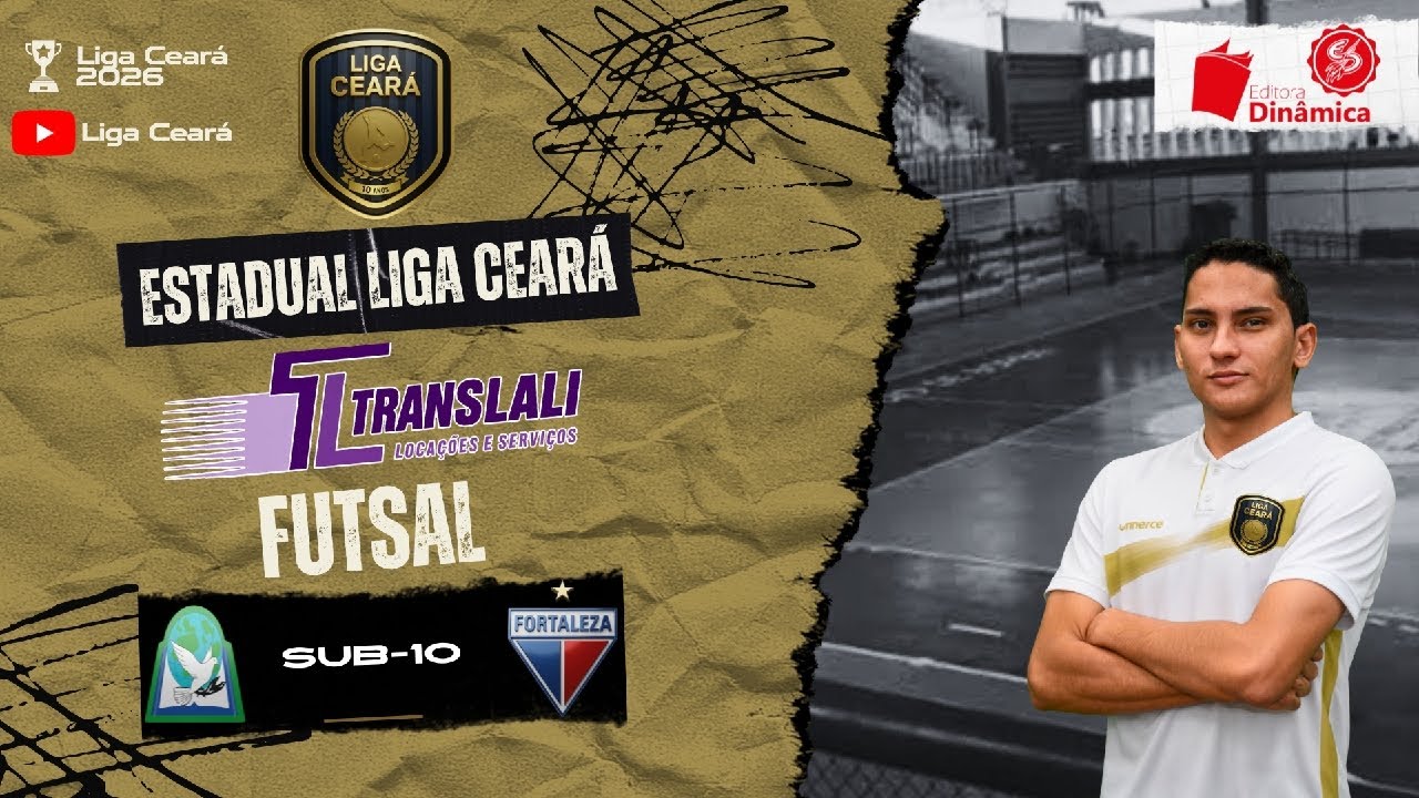 Estadual Liga Ceará Translali Futsal 2026: Semear x Fortaleza - Categoria Sub-10
