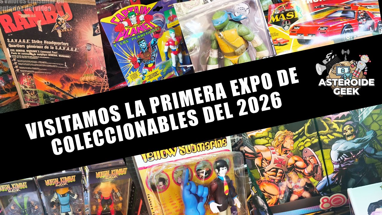 Fuimos a una expo en Las Condes a buscar exclusividades del coleccionismo.