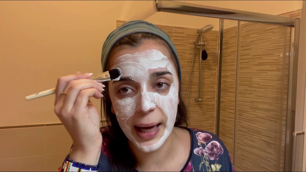 Beauty recensione con applicazione maschera purificante in crema #botanika #md