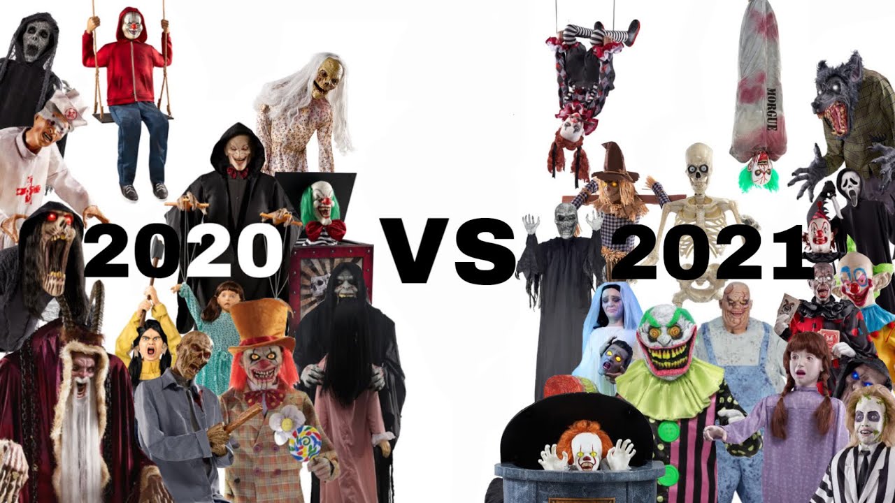 Spirit Halloween 2020 VS 2021