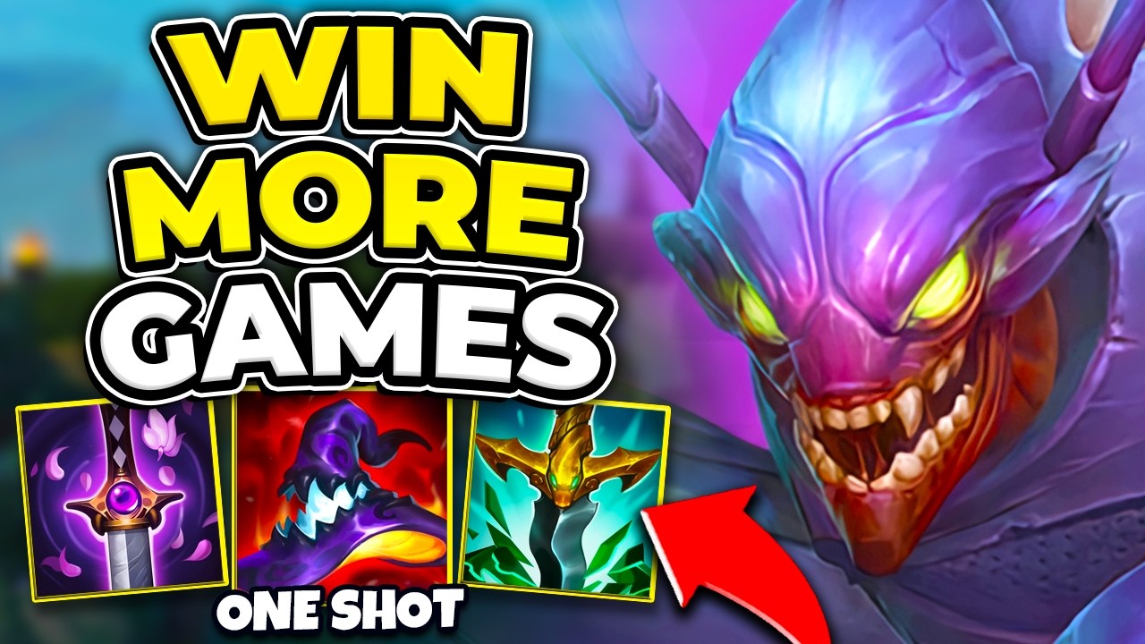 HOW TO WIN MORE GAMES WITH KHA'ZIX JUNGLE! (CARRY YOUR TEAM)