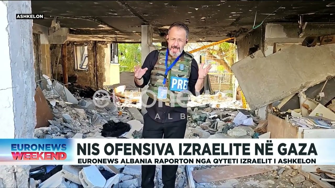 Thirrja e ushtris&euml; Izraelite, Gazetari Thimi Samarxhiu raporton mbi ofensiv&euml;n izraelite