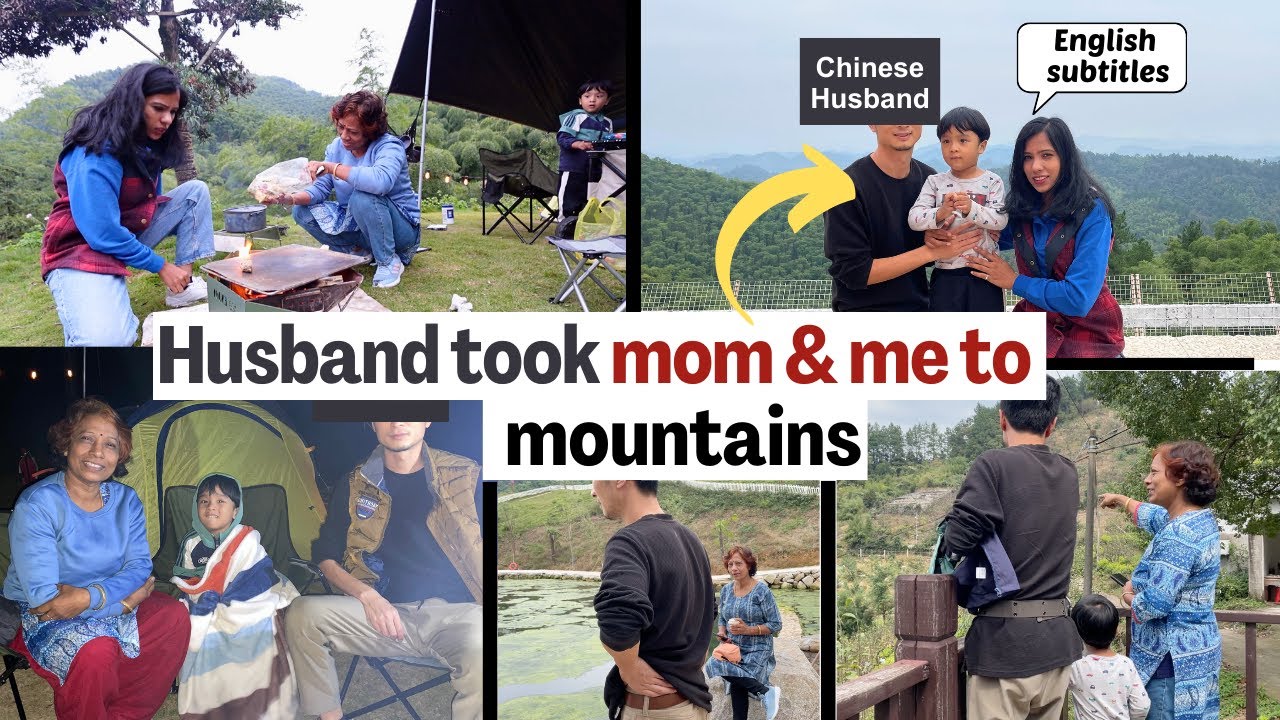 Indo-Chinese couple went on a camping trip I ENGLISH SUBTITLES