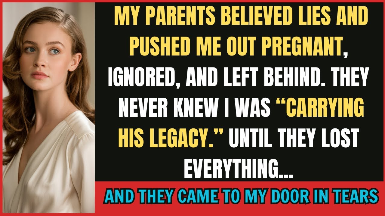 My Parents Trusted Lies and Threw Me Out — While I Carried Their Legacy’s Future| Revenge Stories