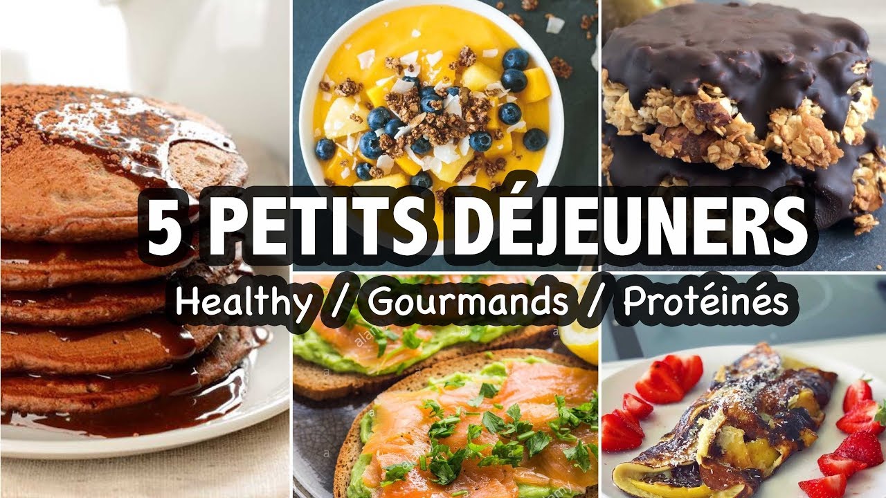 😍 MES 5 PETITS D&Eacute;JEUNERS PR&Eacute;F&Eacute;R&Eacute;S - VERSION 2 (avec les macros) !!