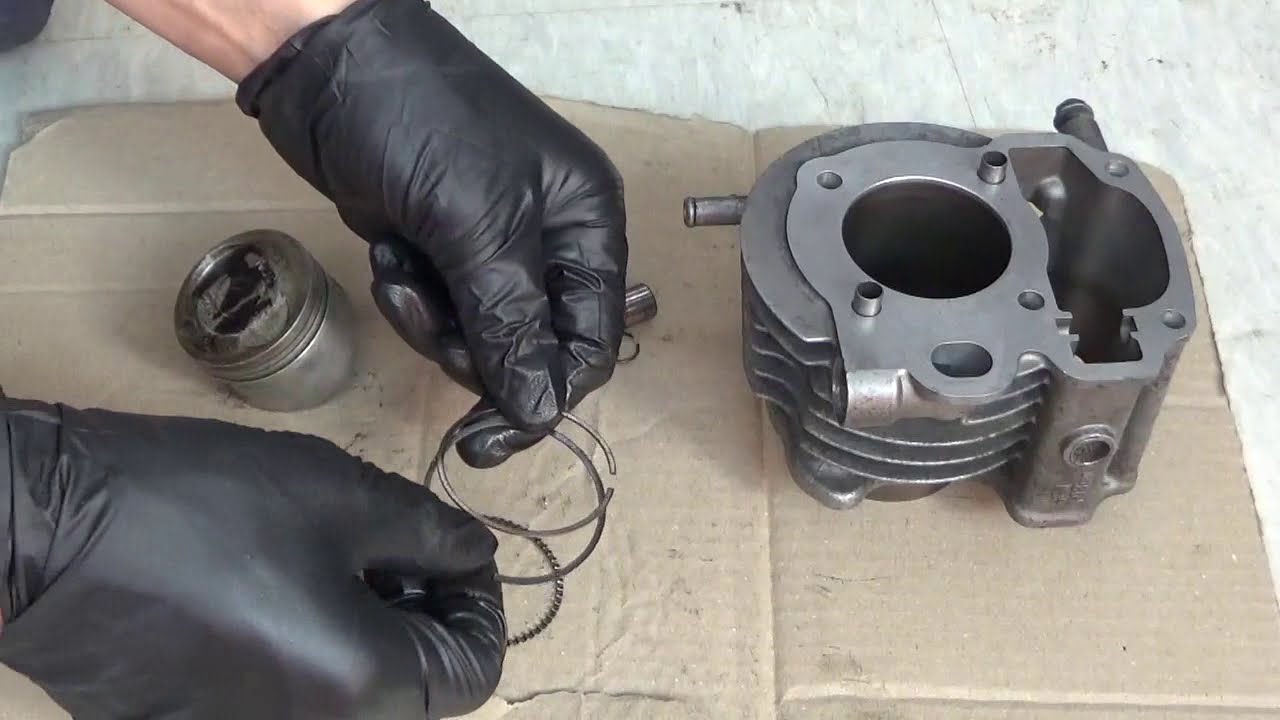 #45 실린더 피스톤링 1-2 Cylinder piston ring replacement