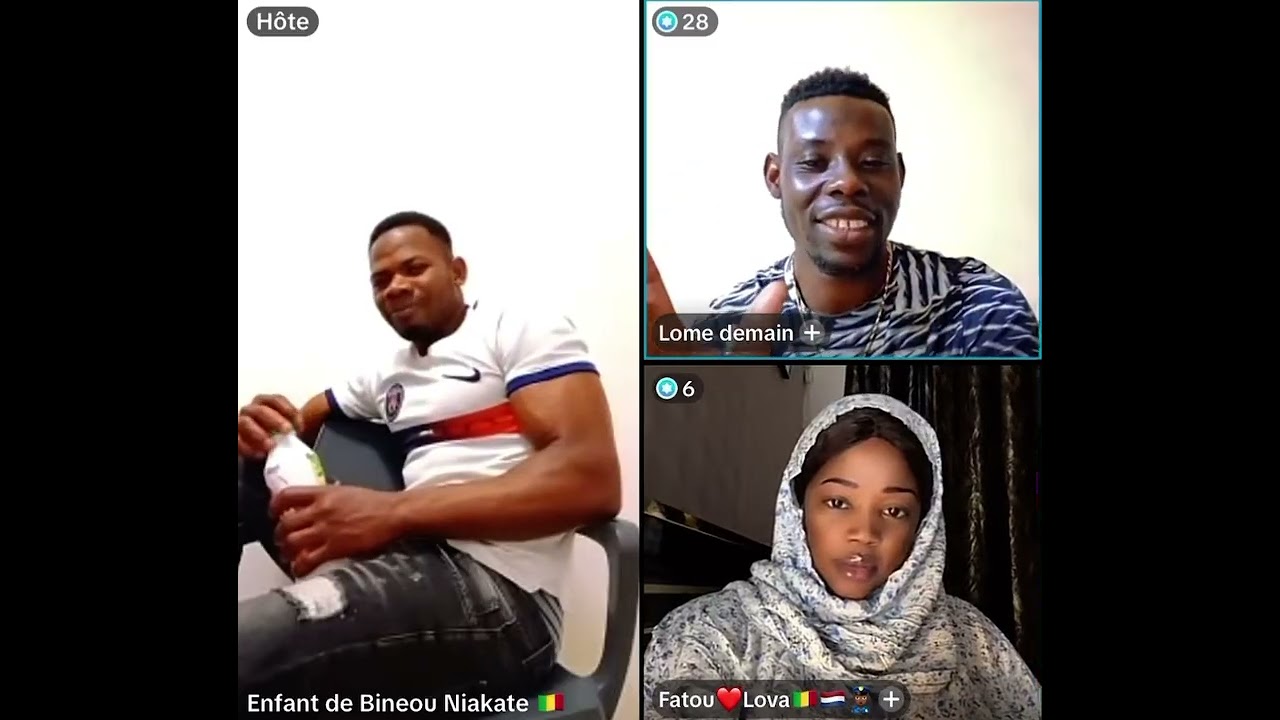 Adama Niakate el live tiktok en soninke