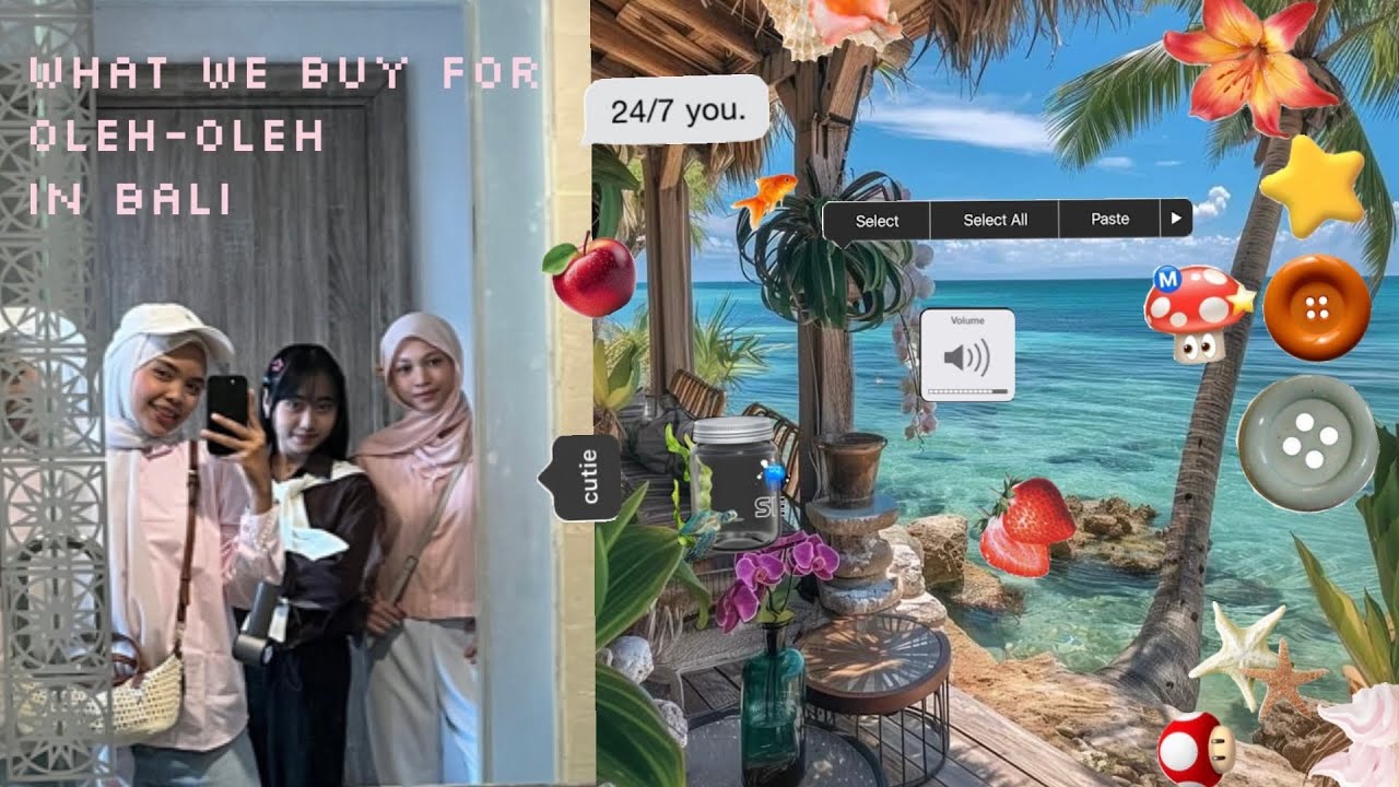 WHAT WE BUY FOR OLEH-OLEH IN BALII🏖️🌊🐚🫧💲💸 | ARDILLA, DINAR MAYA, NAJWA