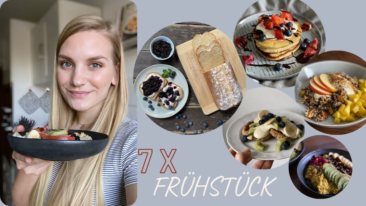 EINE WOCHE FRÜHSTÜCK - 7 einfache & gesunde Rezeptideen ✨