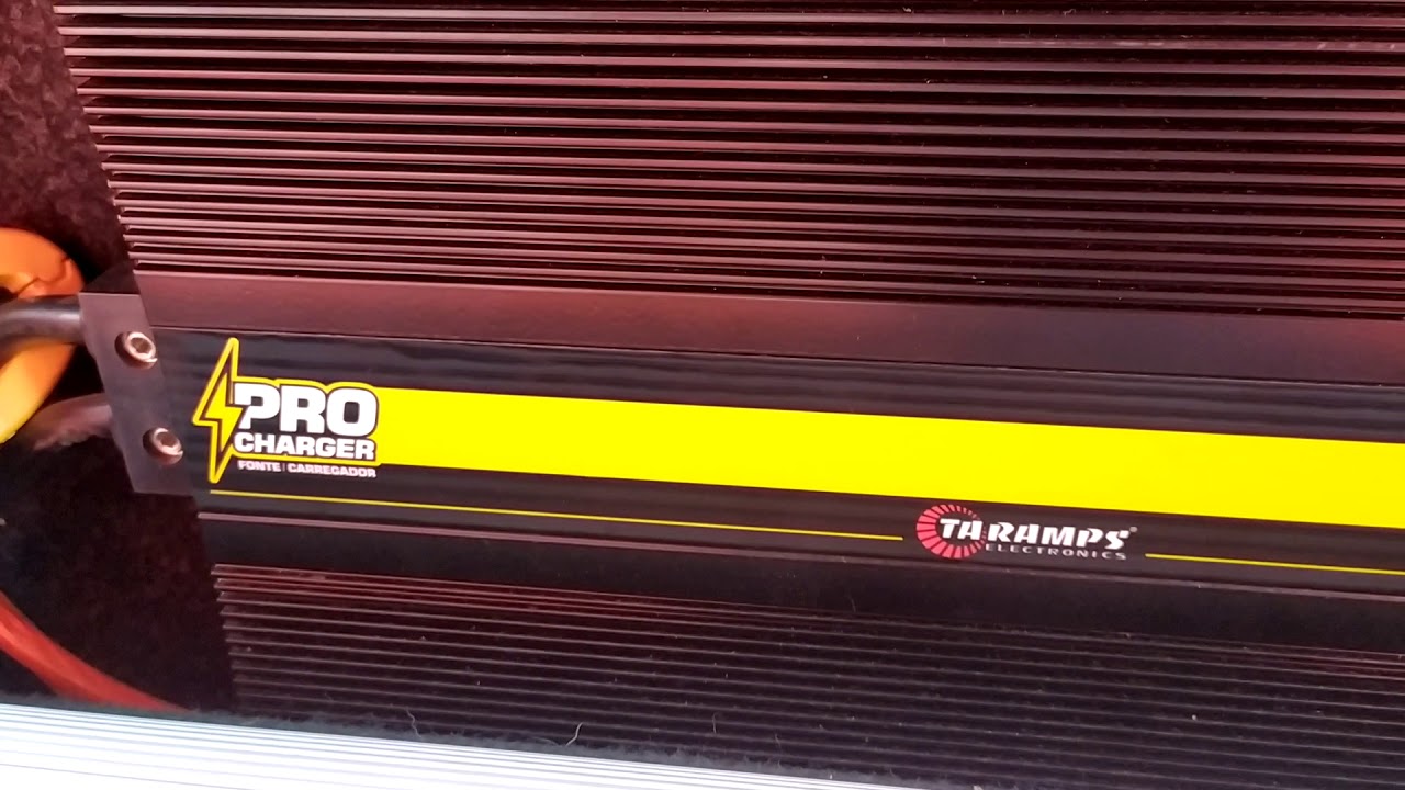 Teste Fonte Pro charger 250A Taramps