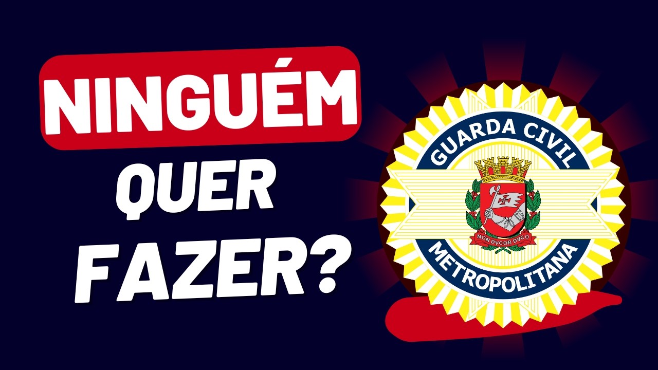 Poucos inscritos no concurso da GCM S&atilde;o Paulo 2026