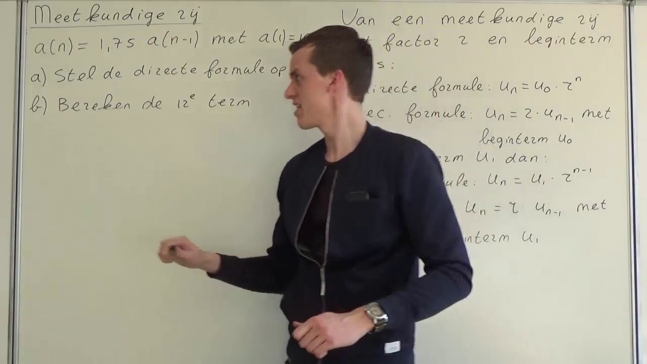 Meetkundige rijen (VWO wiskunde A)